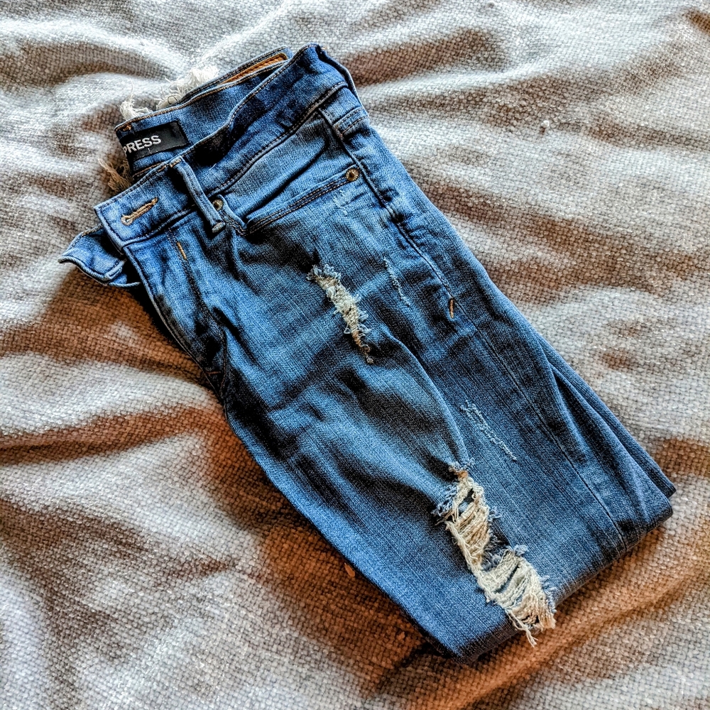 Express Stretch Ankle Legging Mid-Rise